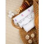 Пелёнка inlovery трикотаж 85х100 см 3 шт.