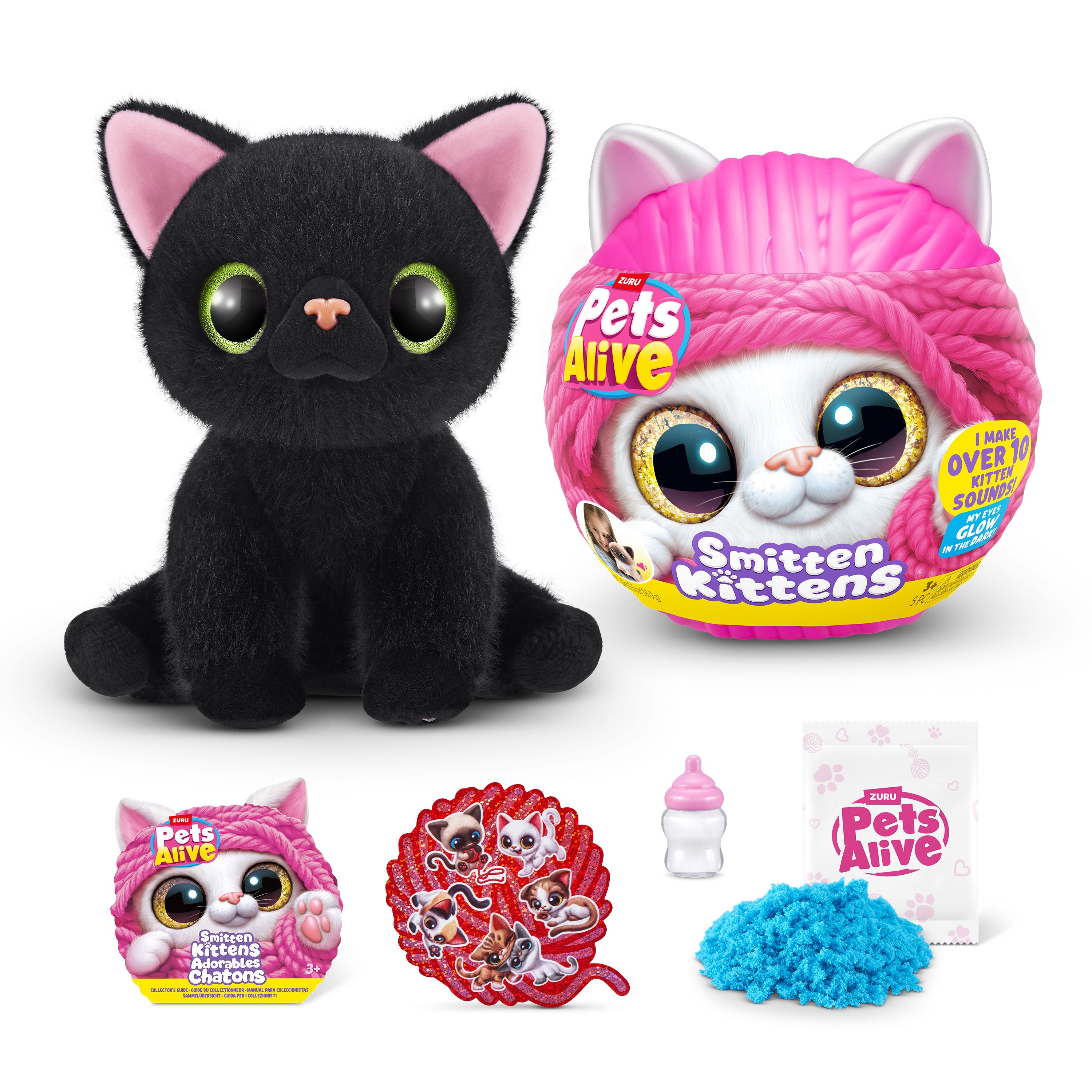 Мягкая игрушка Zuru Pets Alive Smitten Kittens - фото 12
