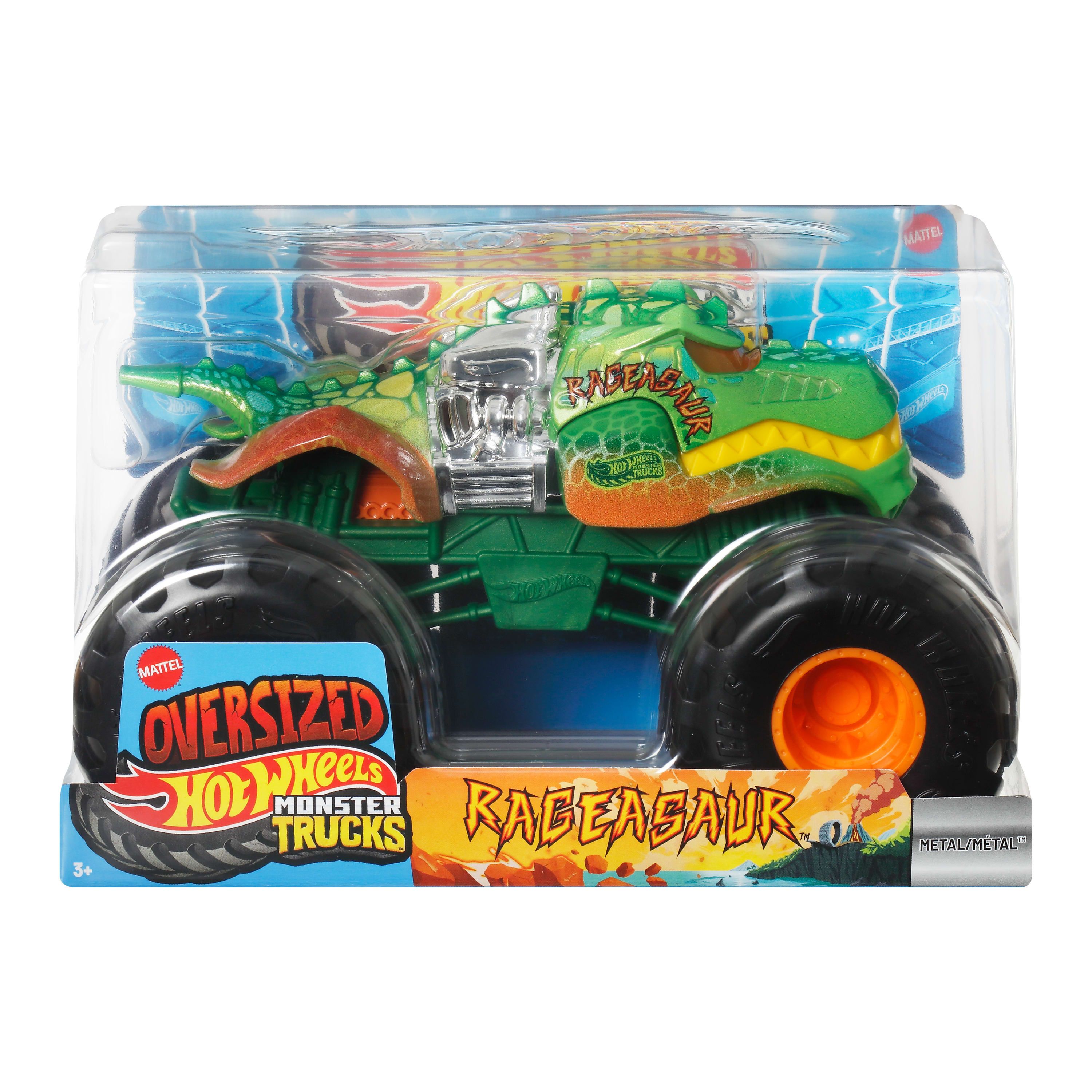 Монстр-трак Hot Wheels Rageasaur 1:24 FYJ83/JMT19 - фото 1