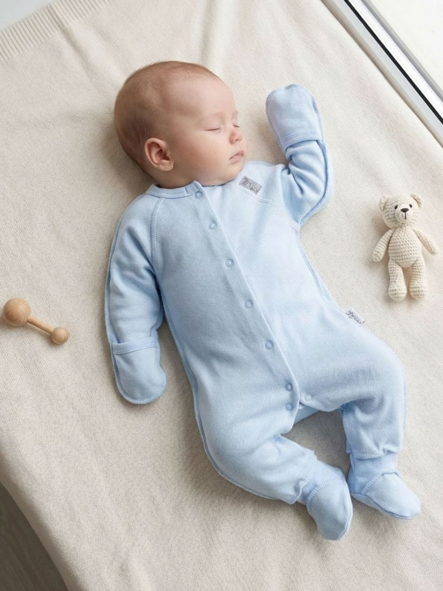 Изображение товара Комбинезон для новорожденных ТРИЯ размер 56 хлопок выписка прогулки Изображение товара Комбинезон для новорожденных ТРИЯ размер 56 хлопок выписка прогулки