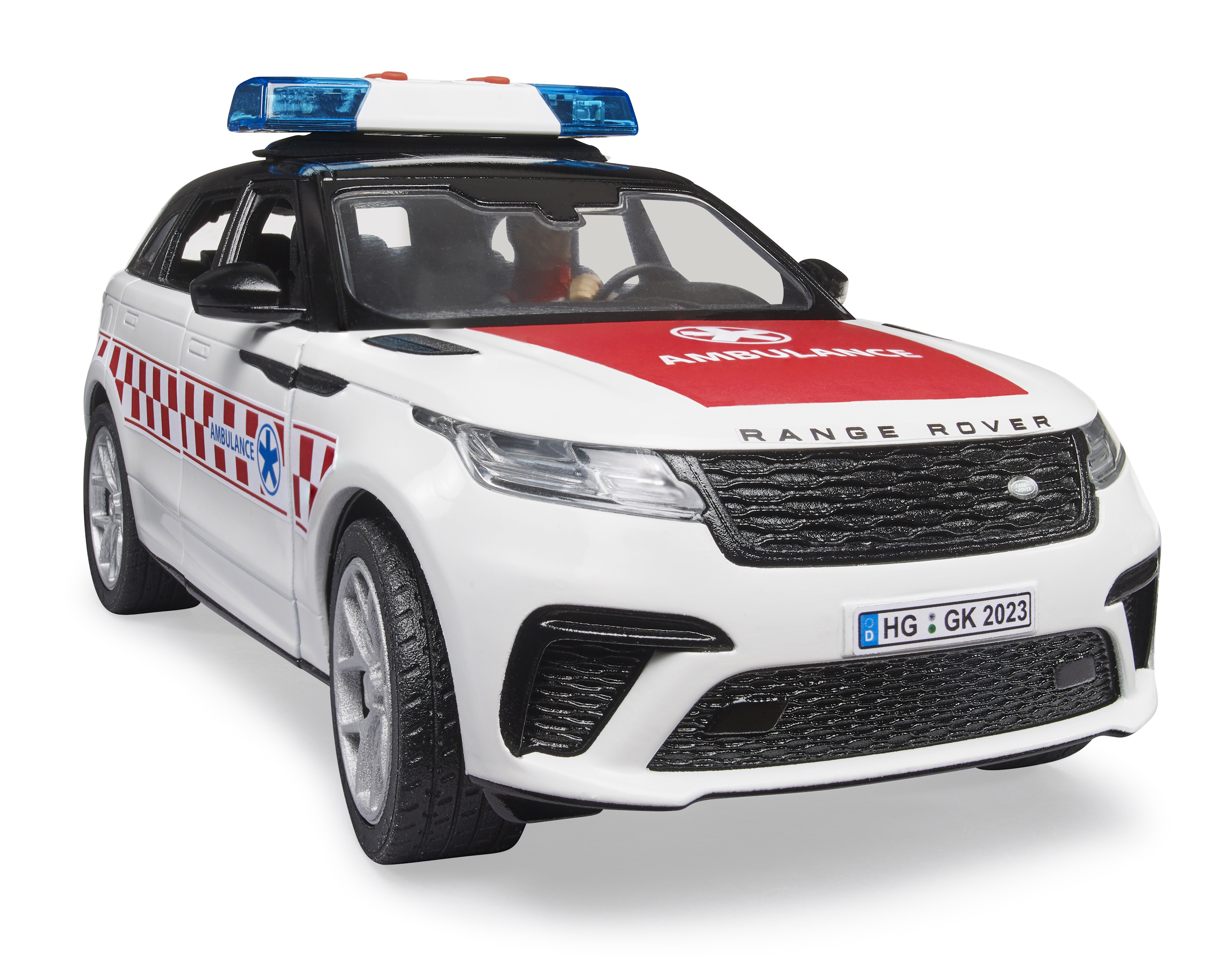 Скорая помощь Bruder Land Rover 1:16 02-885 - фото 8