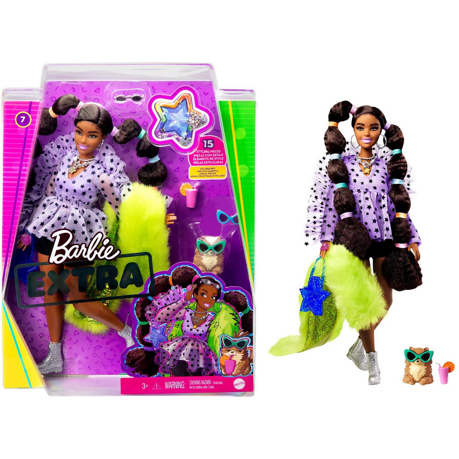 Кукла модельная Barbie Экстра GXF10 - фото 10