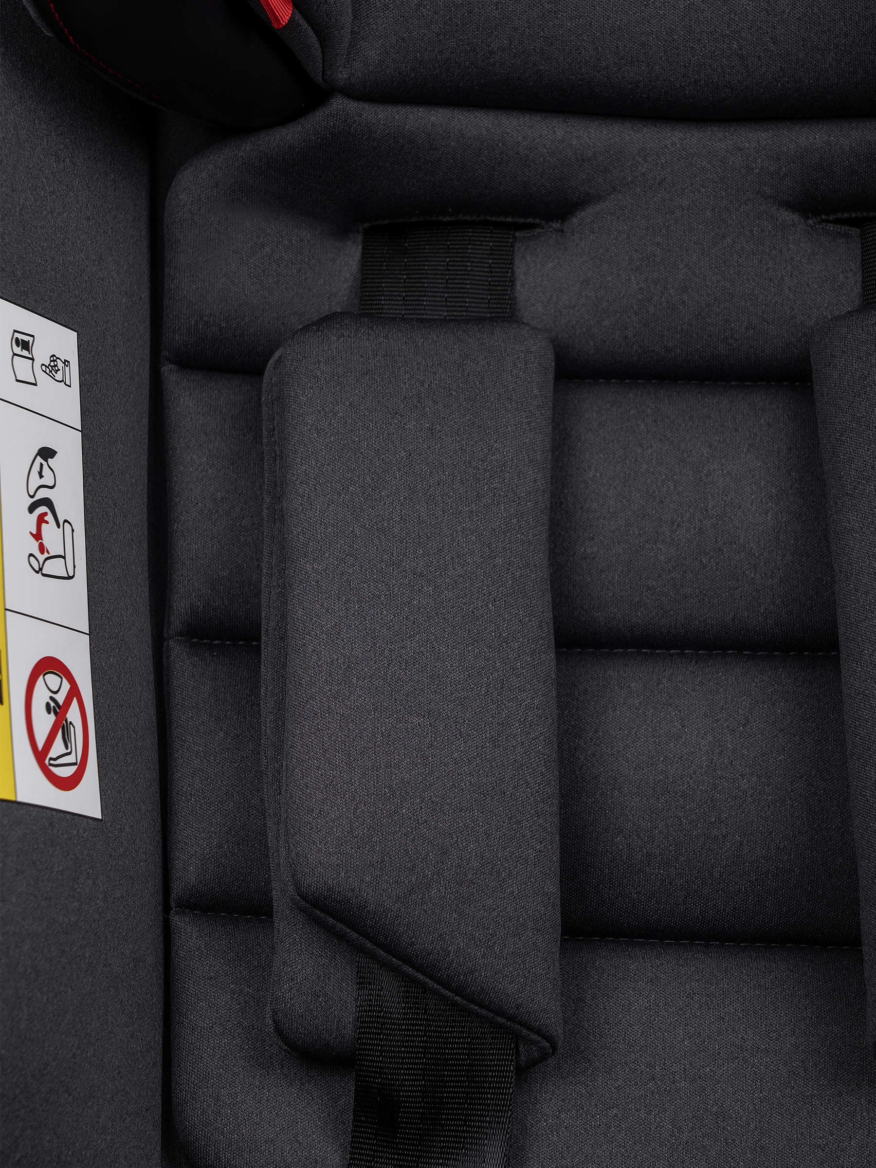 Автокресло Indigo Aero, черный-красный Isofix 0+/1/2/3 (0-36 кг) - фото 15
