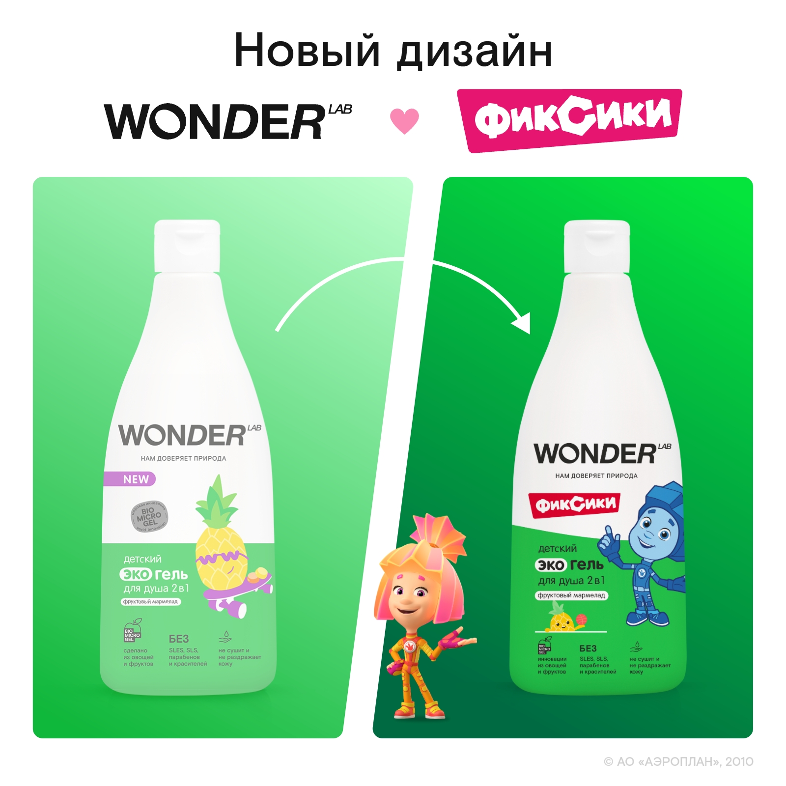 Набор средств WONDER Lab Дыня Мармелад 550 мл - фото 3
