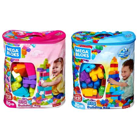 Конструктор Mega Bloks Сумка Эко блочный в ассортименте