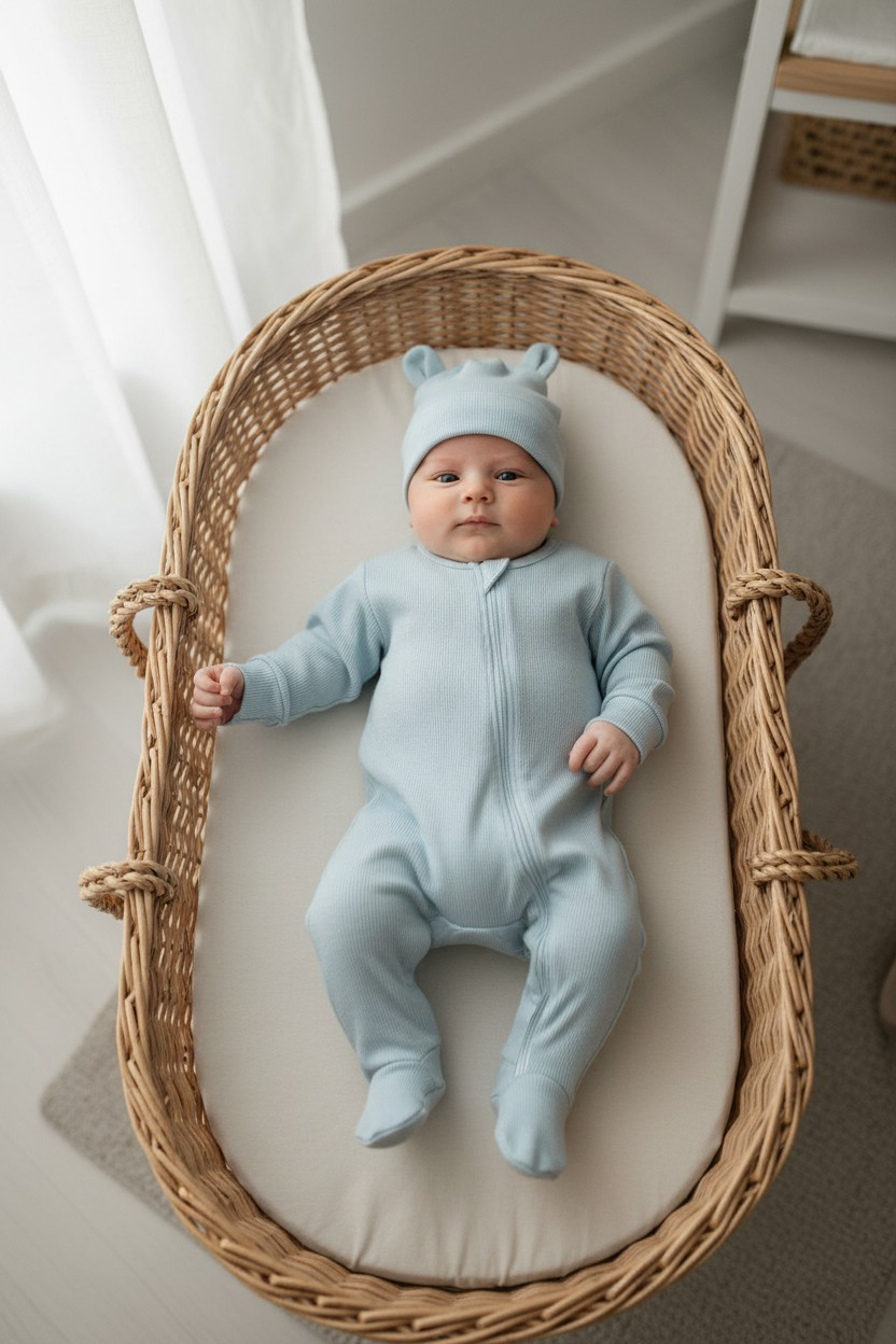 Изображение товара Комбинезон и шапочка Bunnyphant 68 хлопковый кашкорсе для малышей