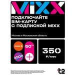 Sim-карта t2 для Москва, Московская область, тариф Классический, баланс - 400 рублей