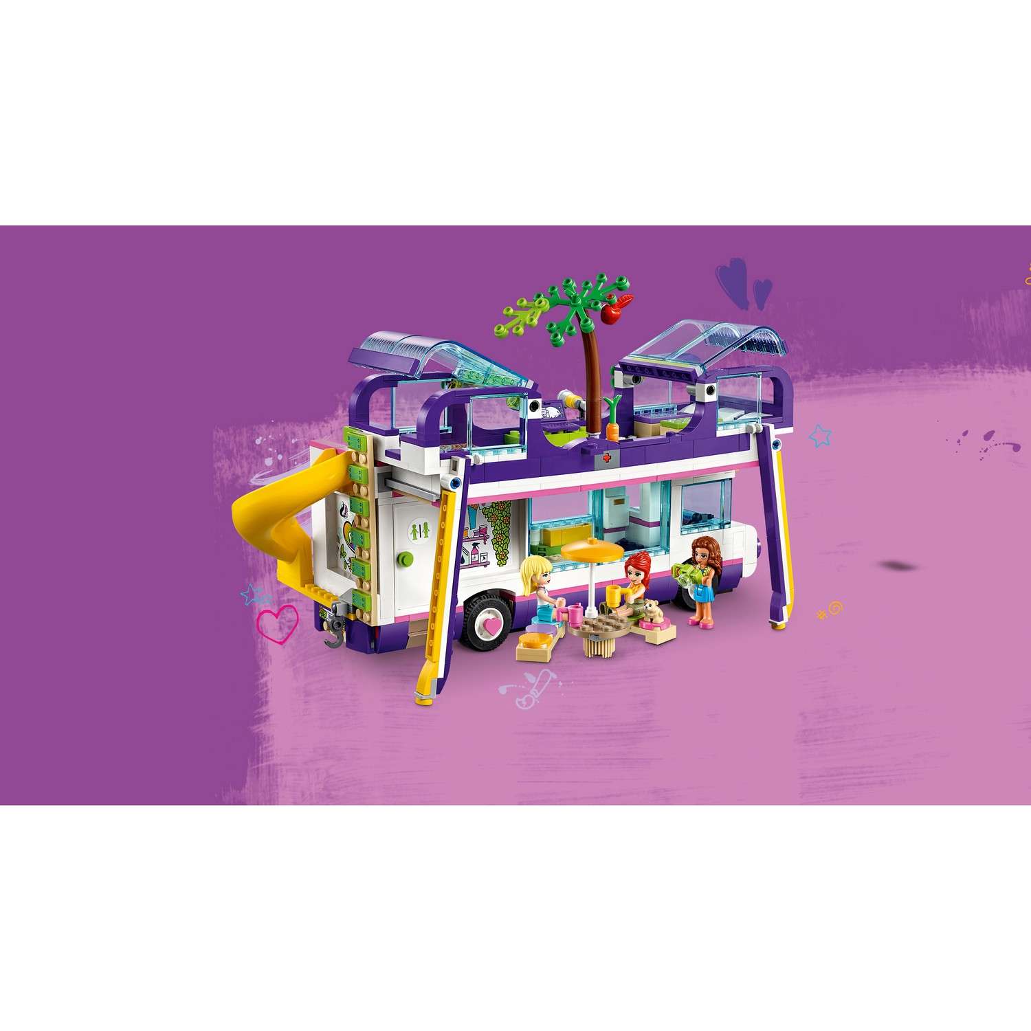 Конструктор LEGO Friends Автобус для друзей блочный - фото 10