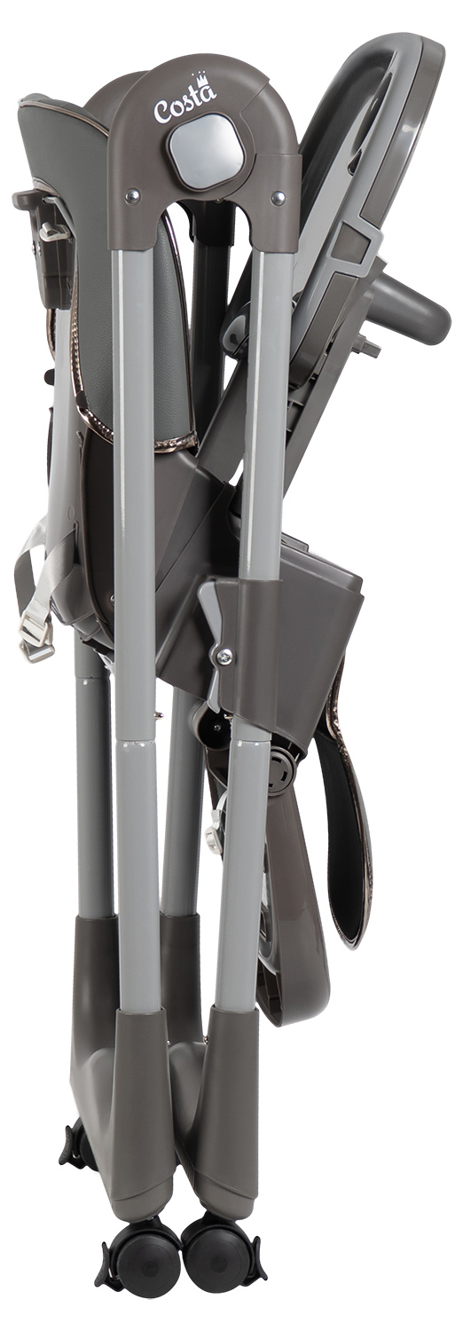 Стульчик для кормления Costa Adelia серый - фото 11