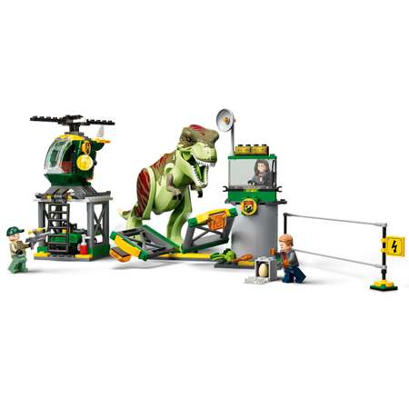Конструктор LEGO Jurassic World Побег Тираннозавра блочный