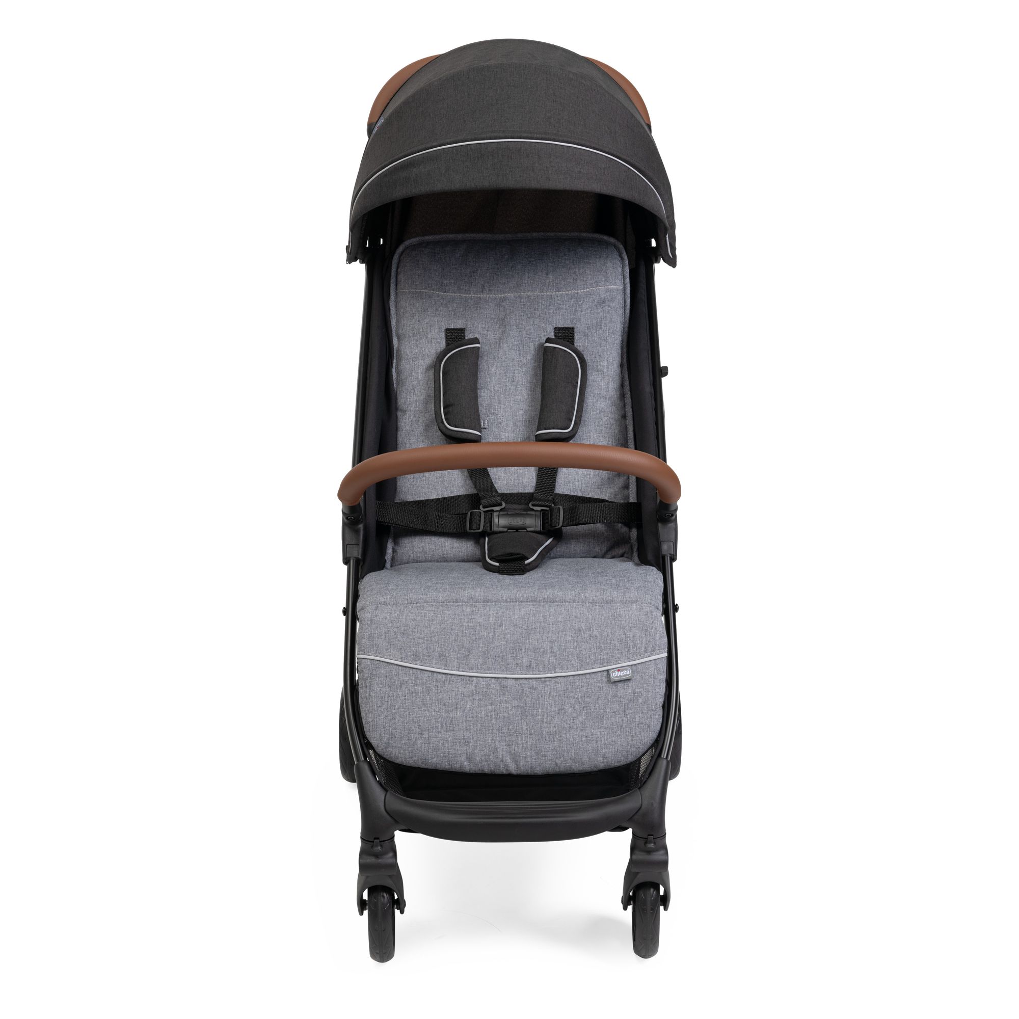 Коляска прогулочная Chicco серый - фото 12