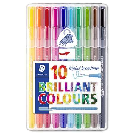 Ручка капиллярная Staedtler 10 шт.