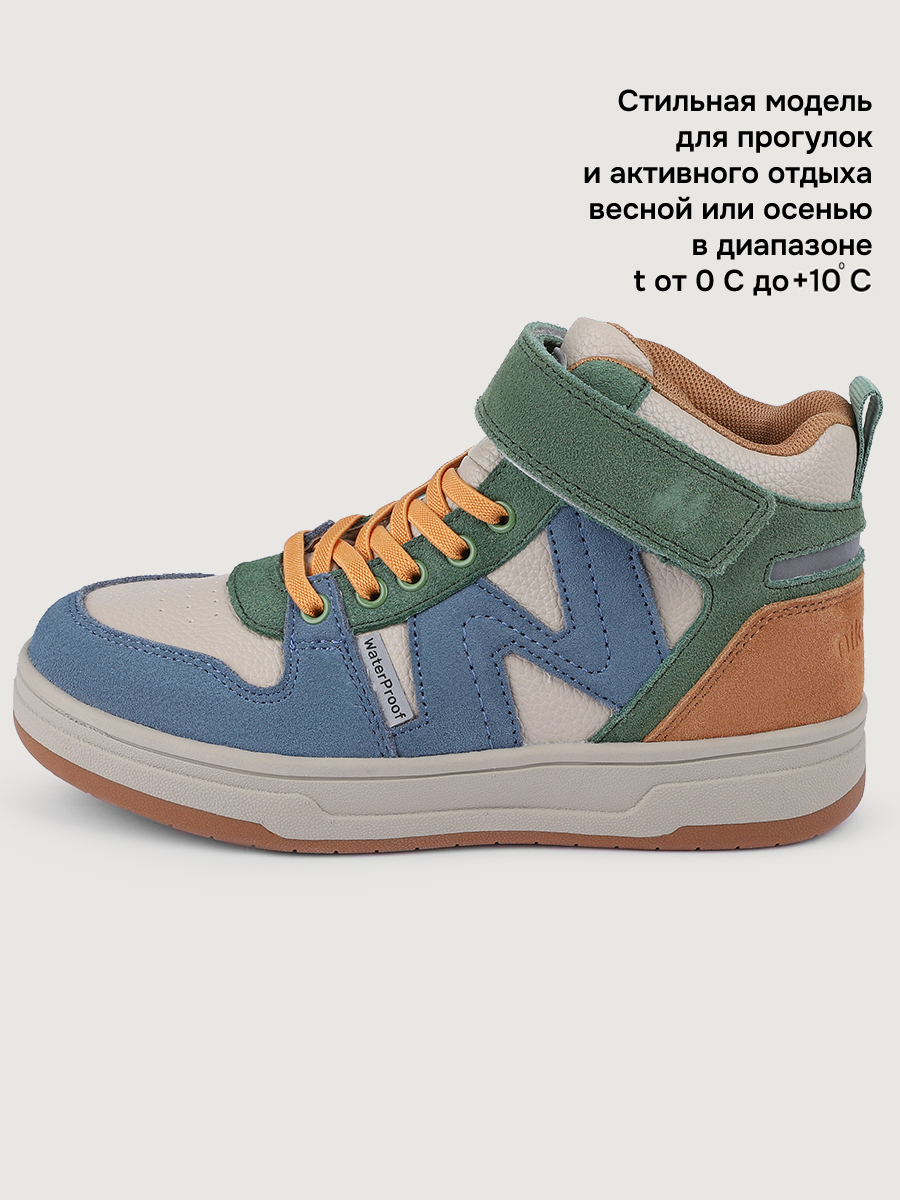 Ботинки NIKASTYLE 16м30126 беж/деним - фото 5