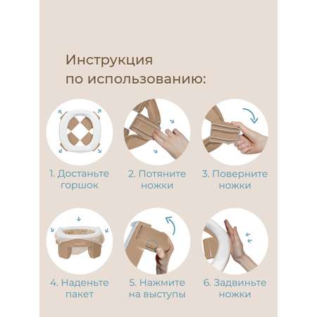 Горшок ROXY-KIDS Дорожный