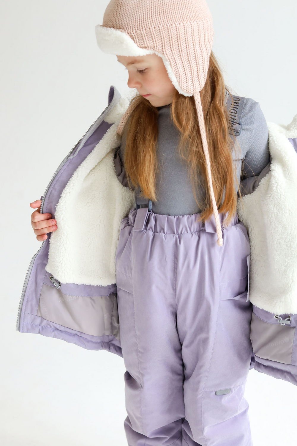 Куртка MINIDINO В-К-015/ДКуртка Дино зима 2.0 дым - фото 2