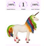 Фигурка Masai Mara Белый единорог с радужной