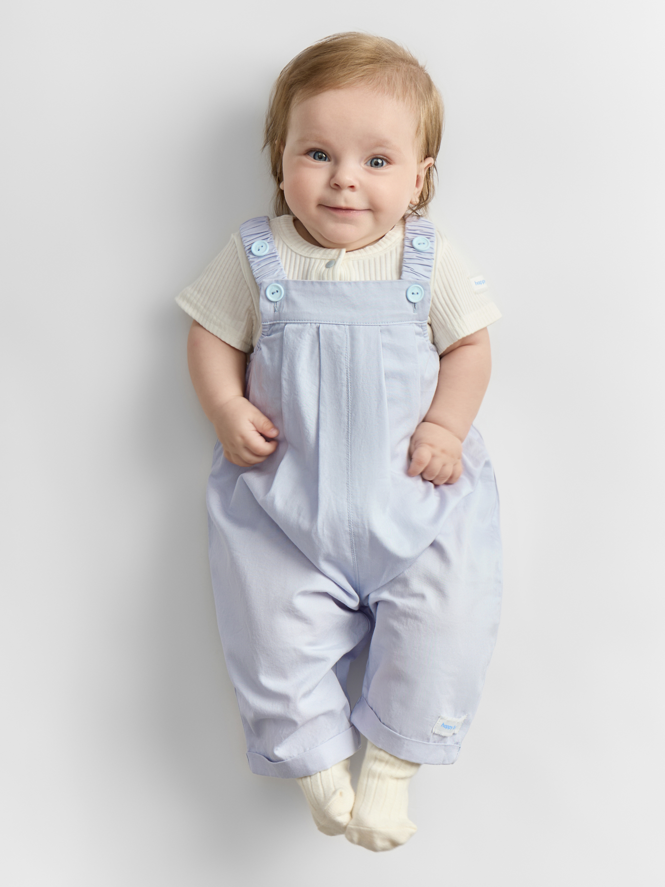 Полукомбинезон Happy Baby 88697-0_blue - фото 1