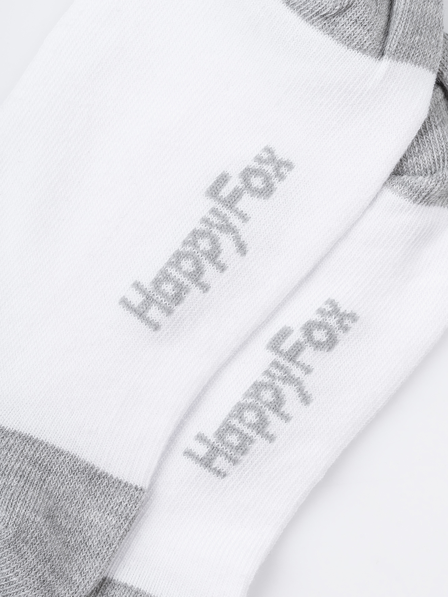 Носки 12 пар HappyFox HFET2001NBсв.серыймеланж.12 - фото 4