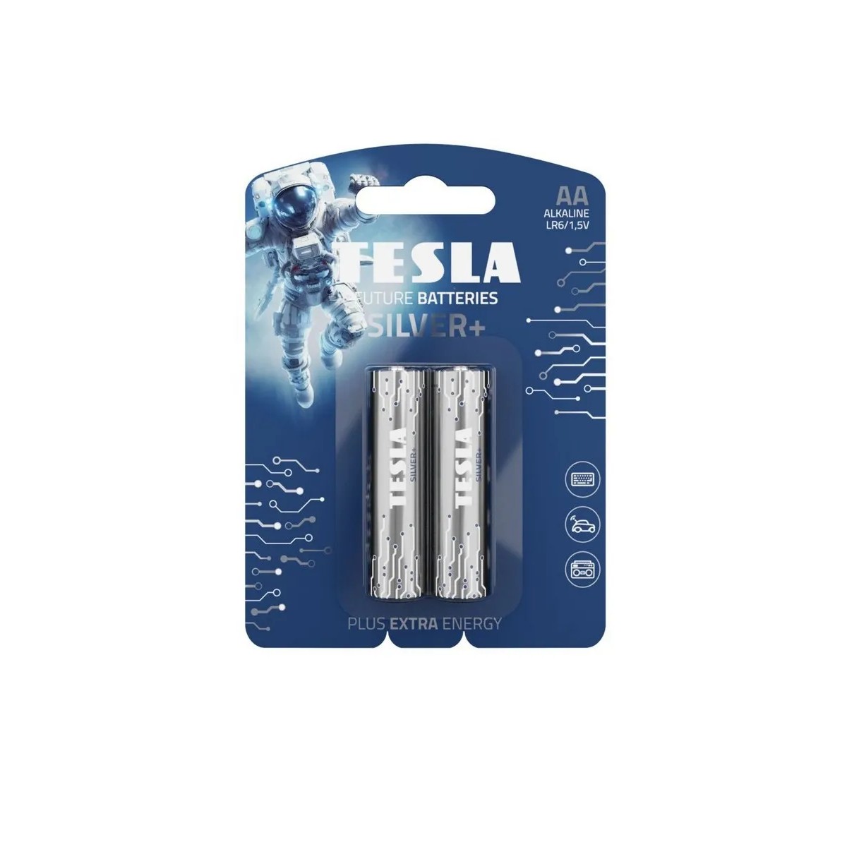 Батарейка TESLA SILVER+ AA 2600 - фото 2