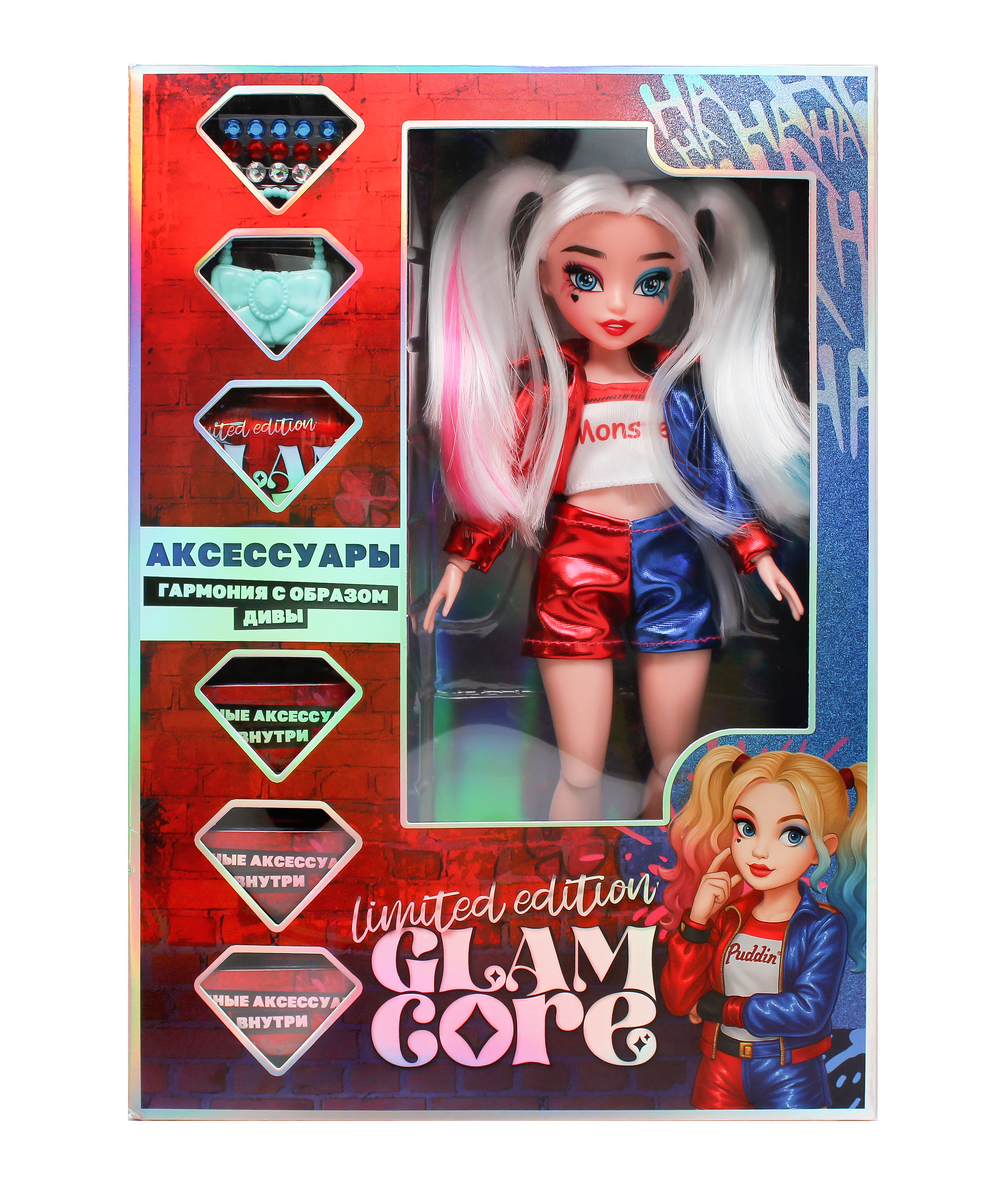 Кукла модельная Glam Core Рокси Рэд высота 25 см FT000012 - фото 2