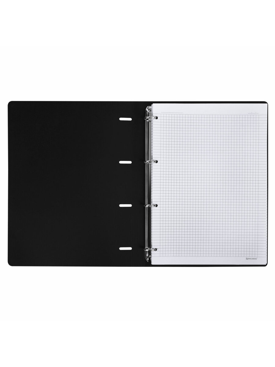 Тетрадь со сменным блоком Brauberg клетка 120 лист. - фото 11