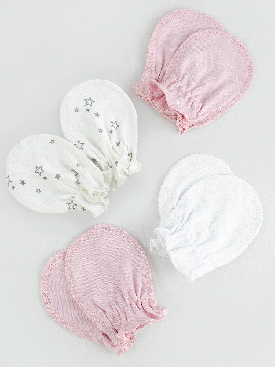 Рукавички-антицарапки 4 пары TataBaby 0973200503-0973200503-0973200509-0973202701-чв - фото 1
