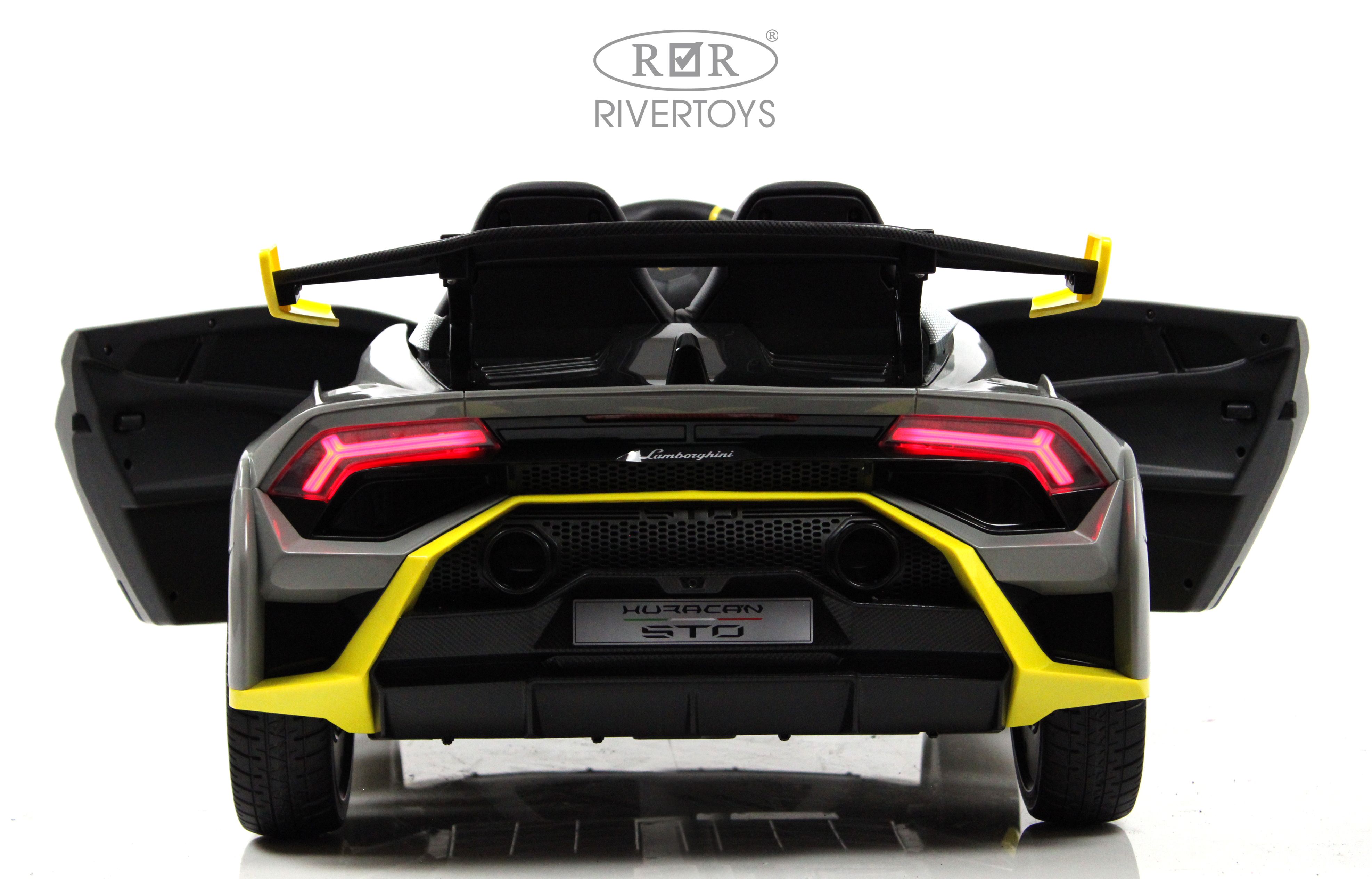 Электромобиль RIVERTOYS Lamborghini E888EE-GRAY С пультом ДУ - фото 22