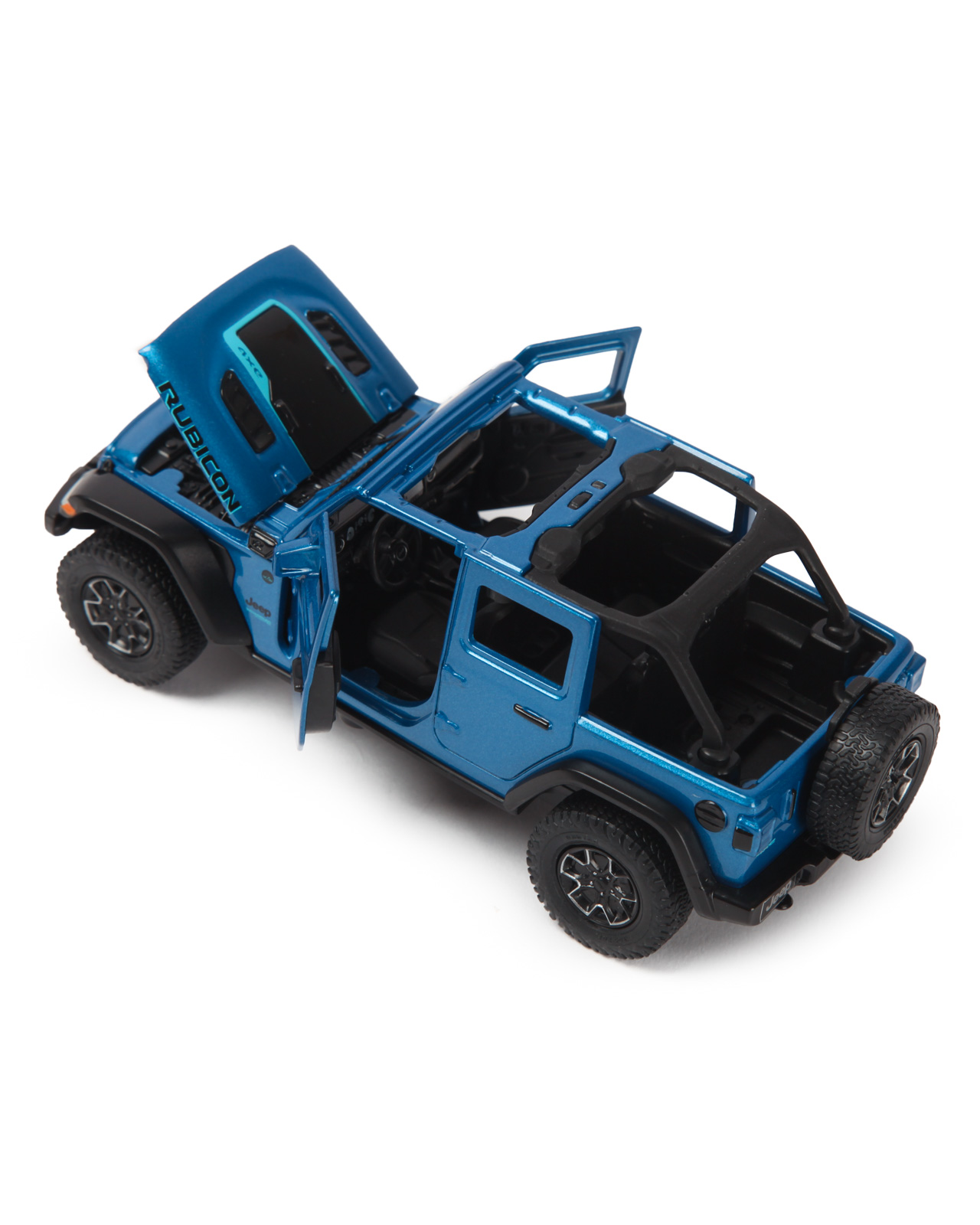 Внедорожник Rastar Jeep Wrangler Rubicon 4xe 1:32 64620 - фото 3