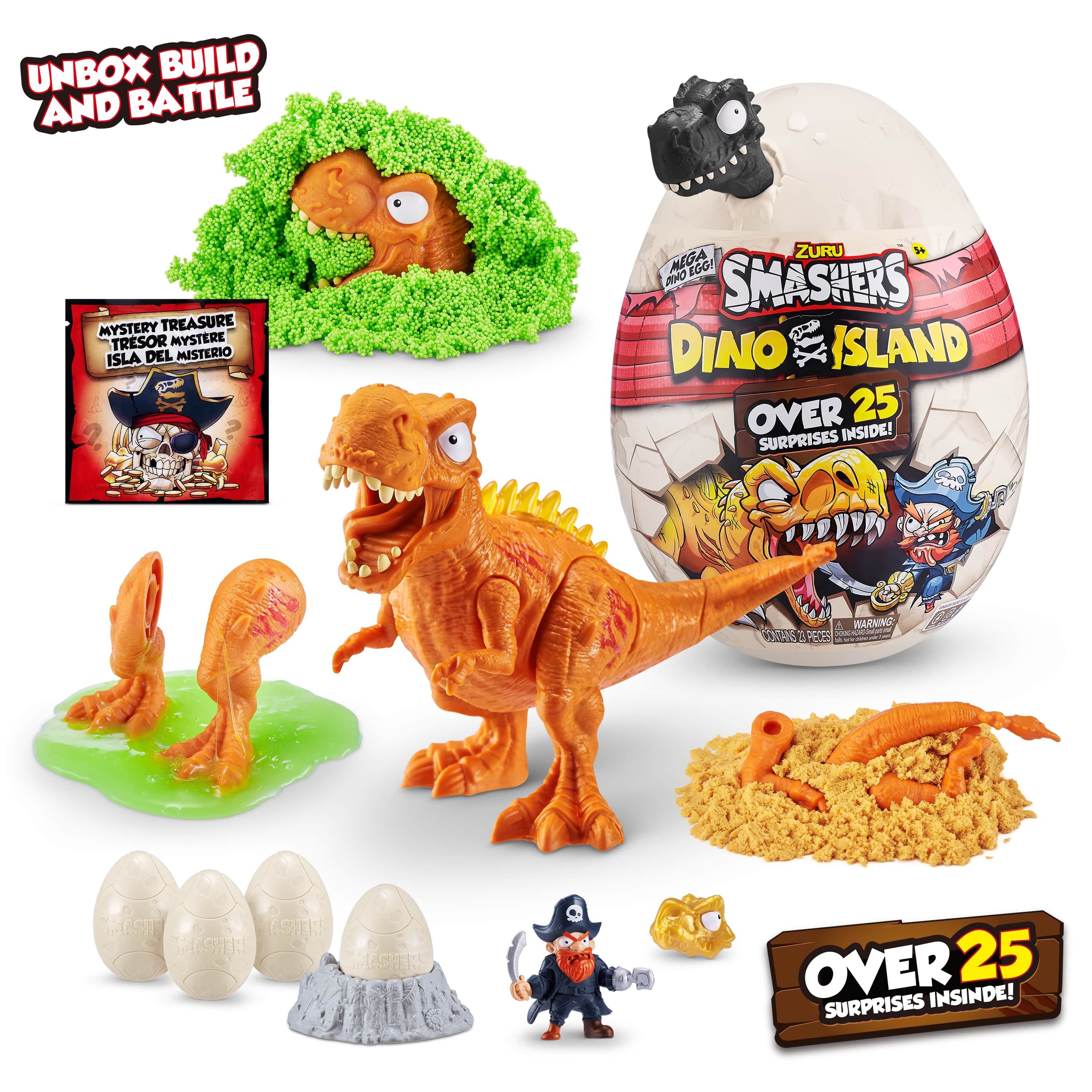 Игровой набор Zuru Smashers Dino Island остров Динозавров - фото 5
