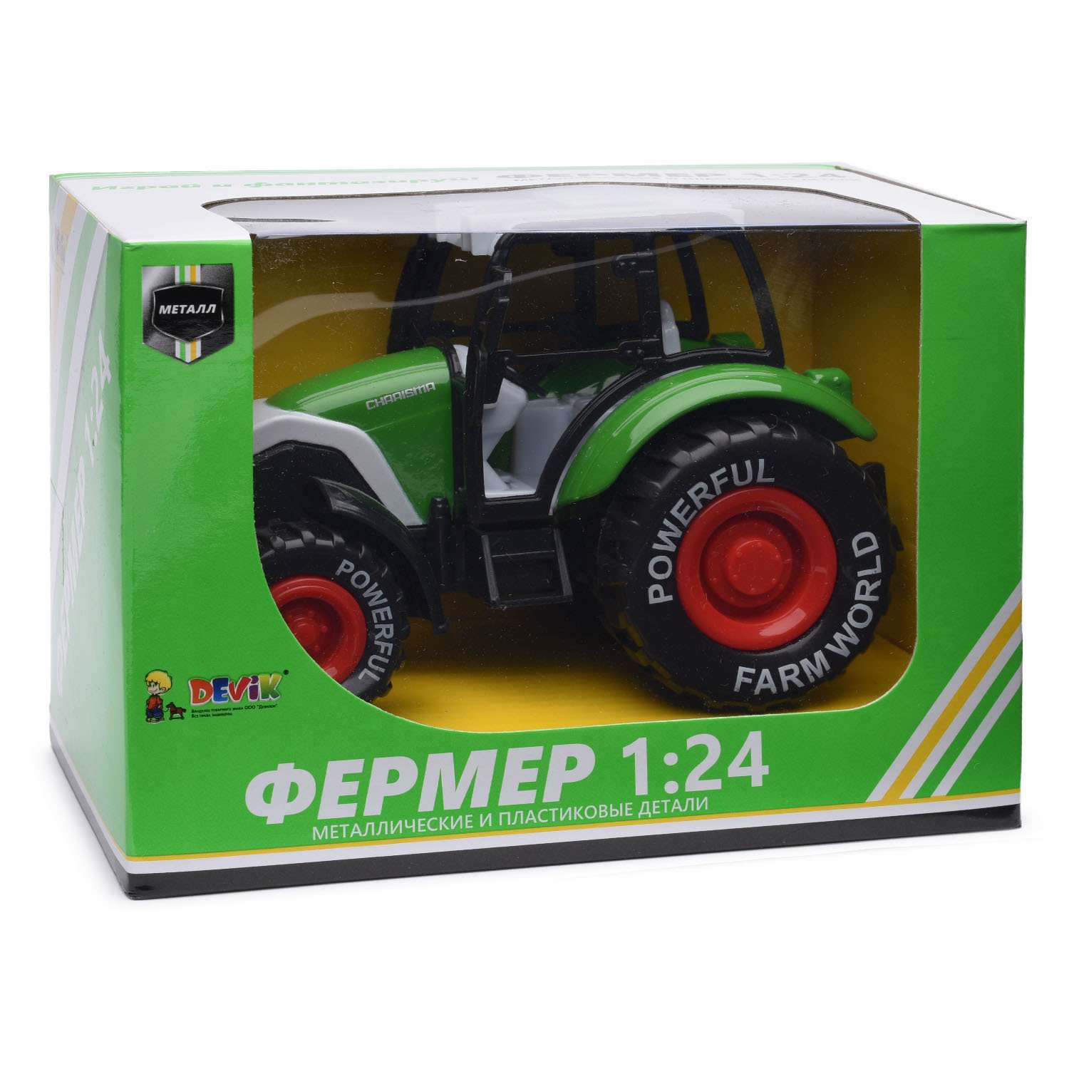 Трактор Devik Toys в ассортименте 3712282.0 - фото 2