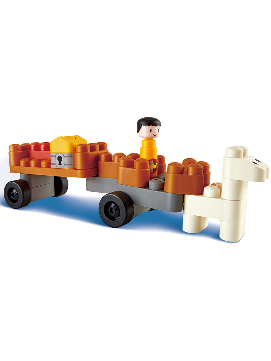 Конструктор Hape Средневековый замок 310 дет. - фото 5