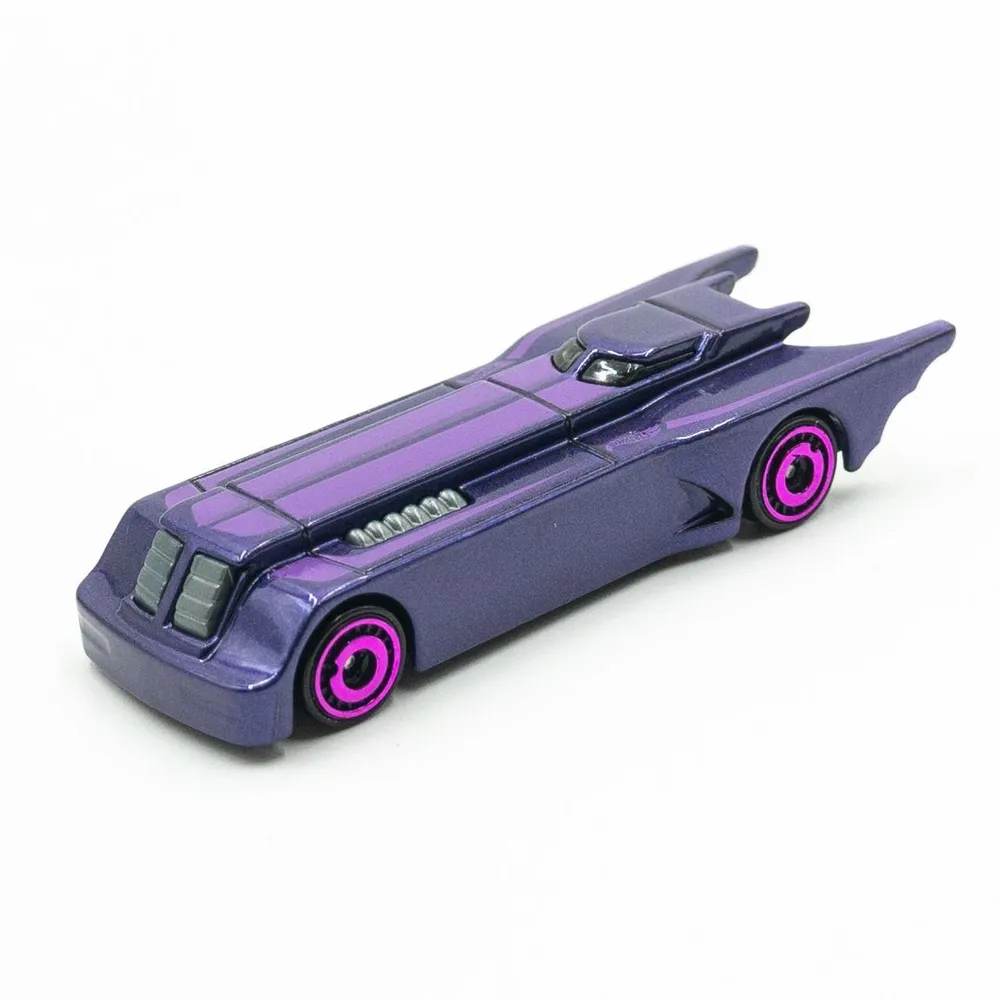 Автомобиль Hot Wheels BATMAN фиолетовый 1:64 68287 - фото 2