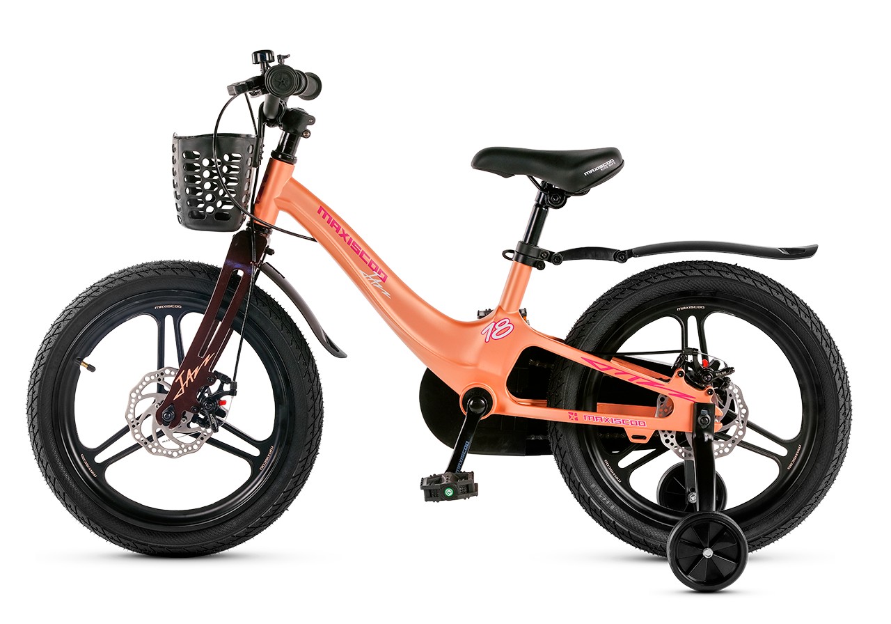 Двухколесный велосипед Maxiscoo 18 дюймов - фото 3