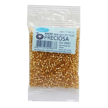 Набор для творчества Preciosa бисер