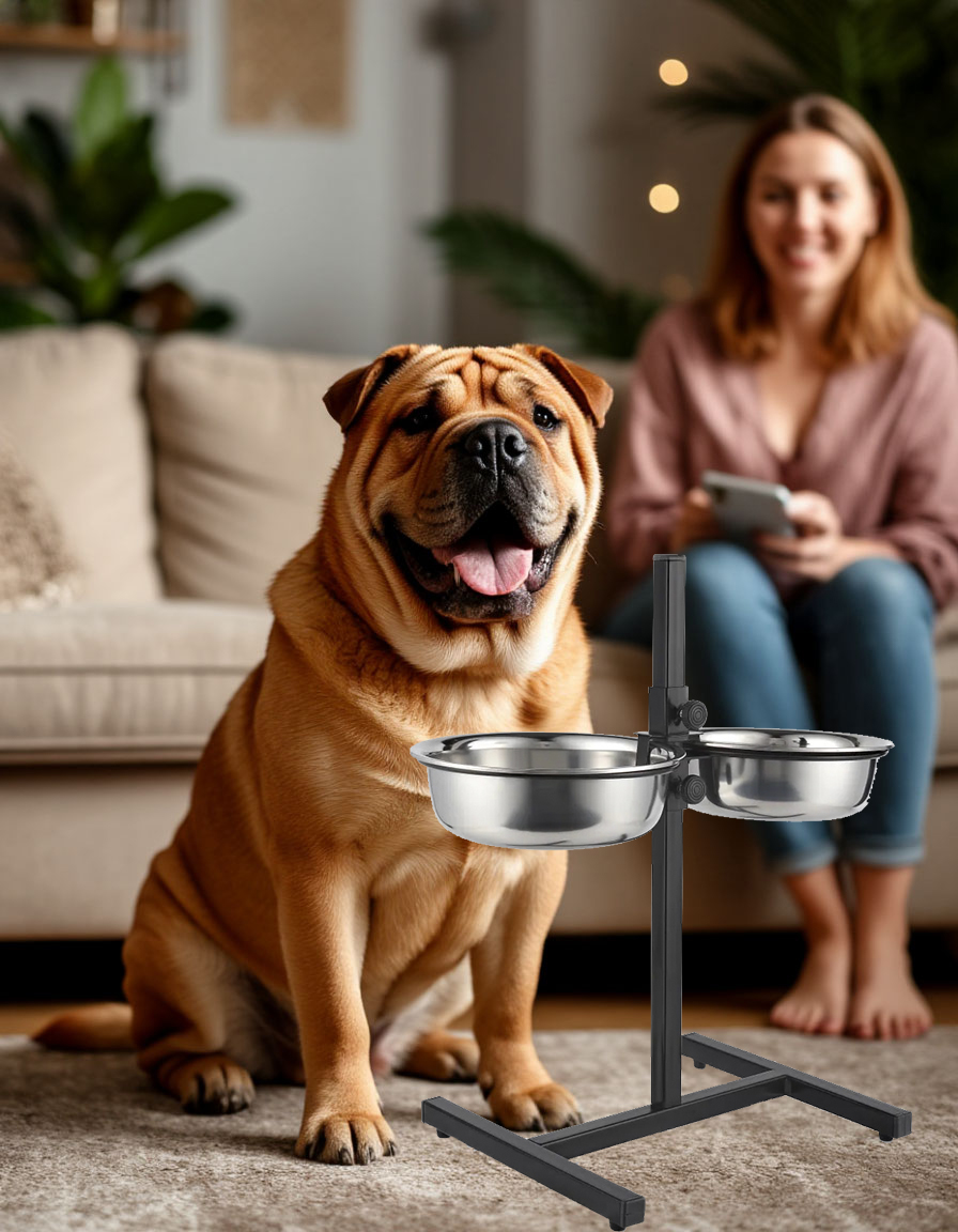 Подставка с 2 мисками INFILD по 1.2 литра - фото 2