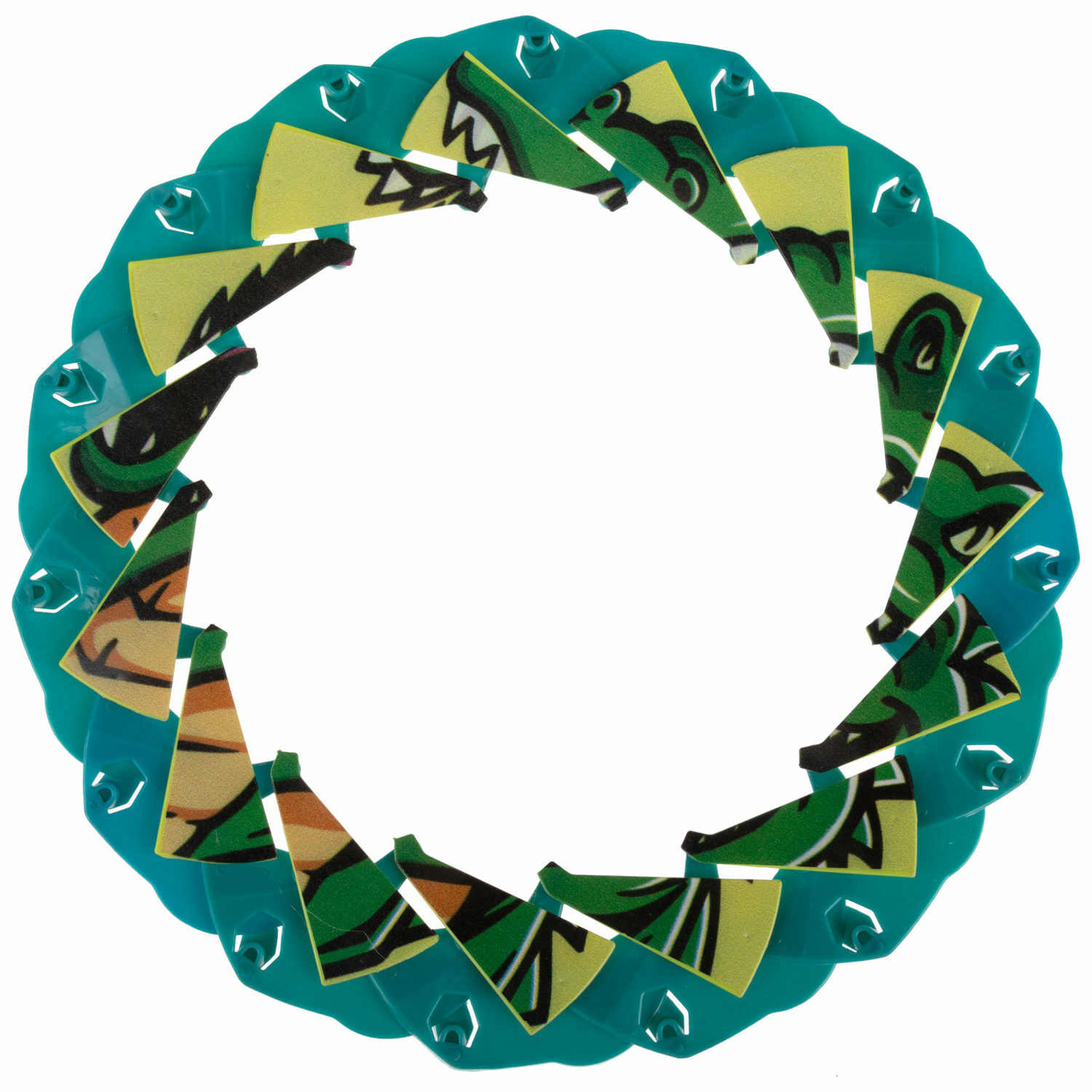 Фрисби 1TOY складной летающий диск 1 шт. в ассортименте - фото 13