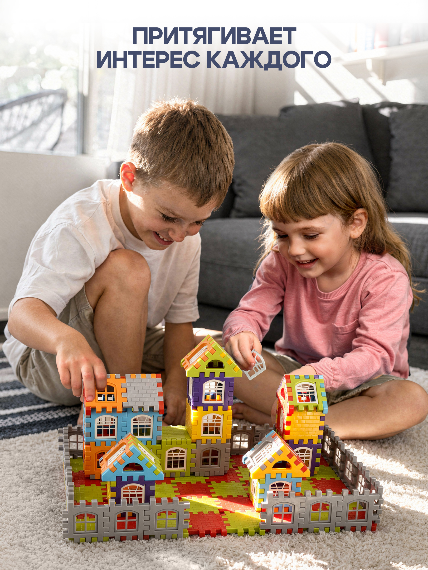 Конструктор SAYFUN toys 150 дет. - фото 10