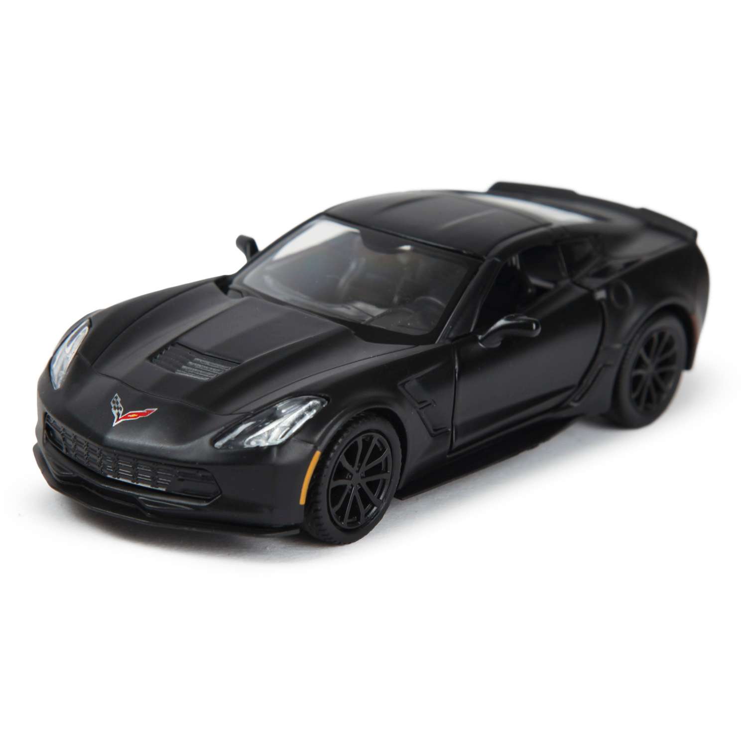 Автомобиль Mobicaro Chevrolet Corvette Grand Sport 1:32 черный 544039M - фото 1