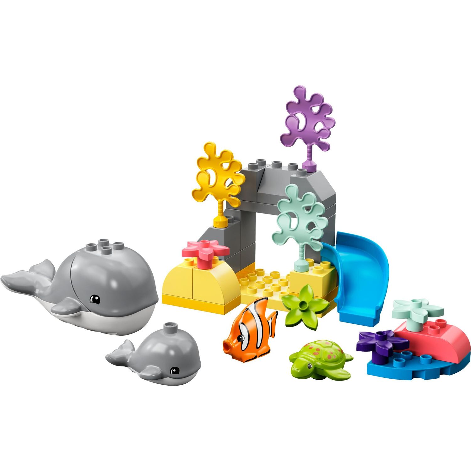Конструктор LEGO DUPLO Wild Animals of the Ocean блочный - фото 2