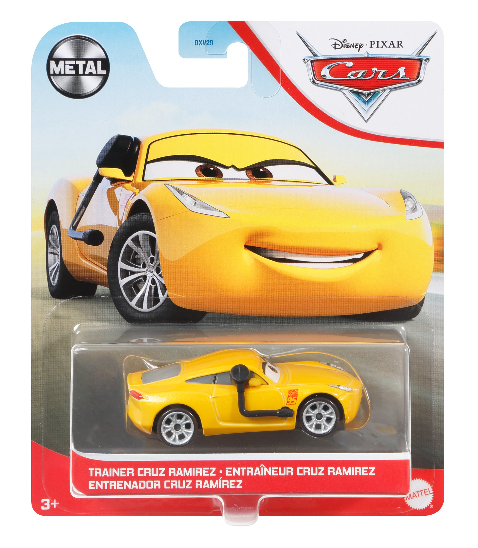 Автомобиль Cars Тренер Круз Рамирез 1:64 DXV29/GXG61 - фото 4