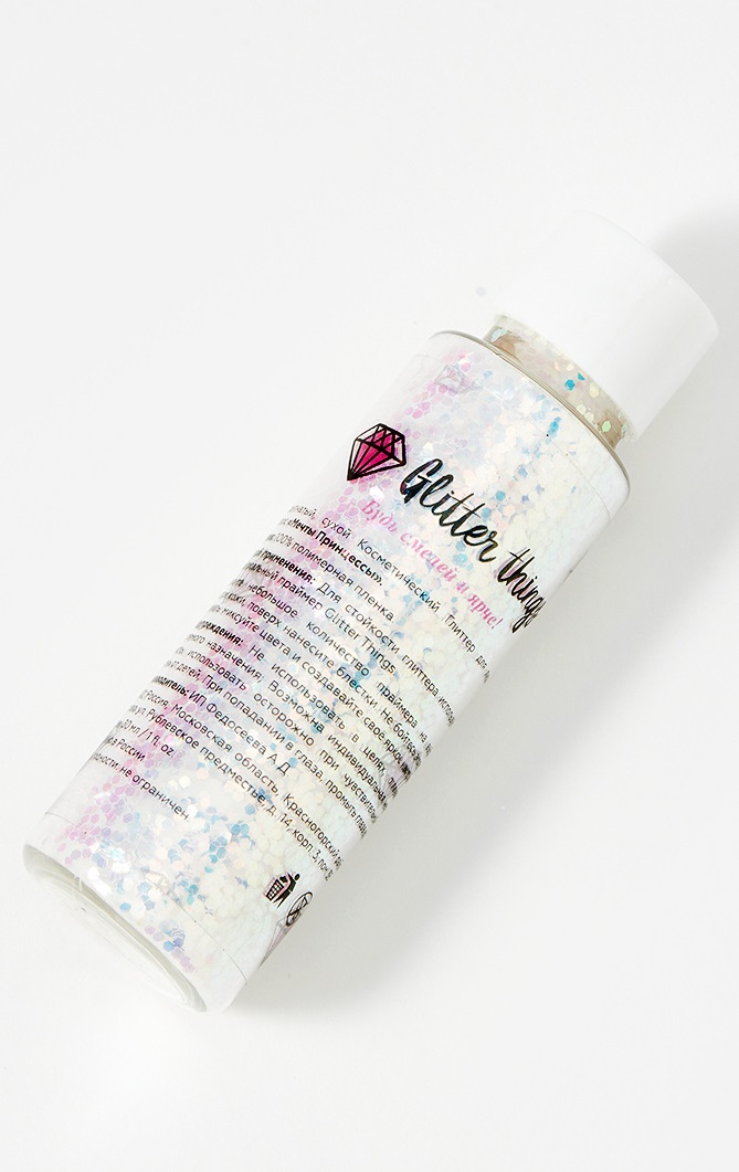 Блестки Glitter Things для макияжа маникюра рисования и декора Мечты Принцессы - фото 4