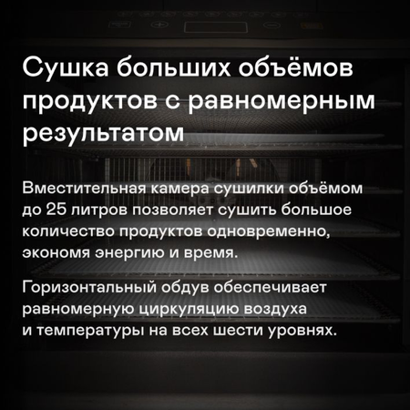 Сушилка для овощей и фруктов GARLYN D-06 Pro