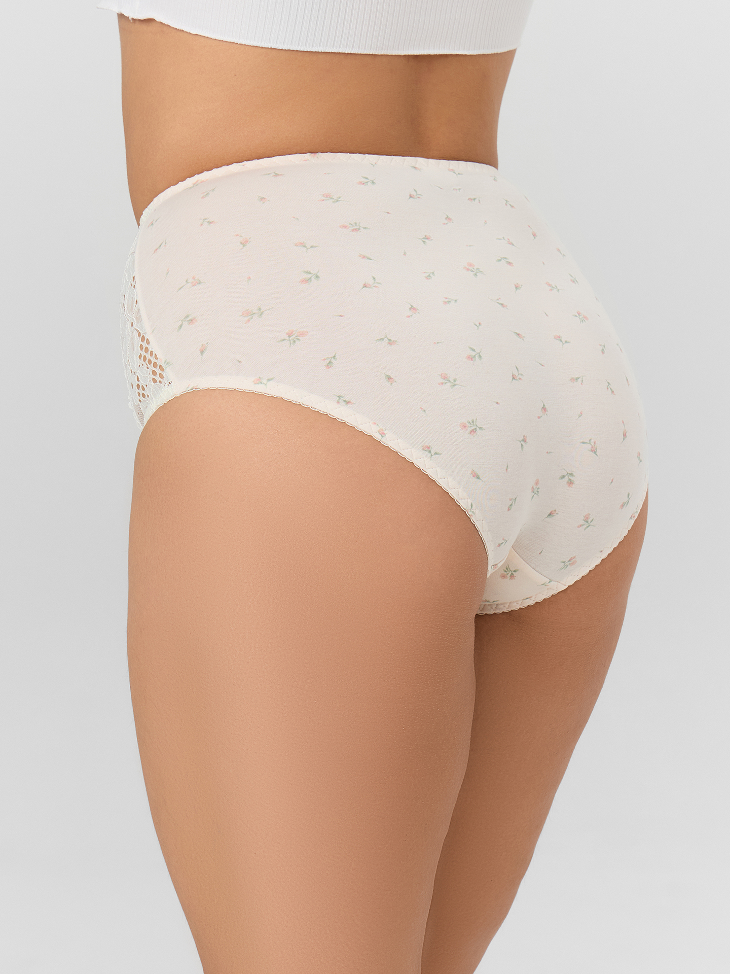 Трусы Mark Formelle (Марк Формэль) 412071/цветочки на молочном2 - фото 3