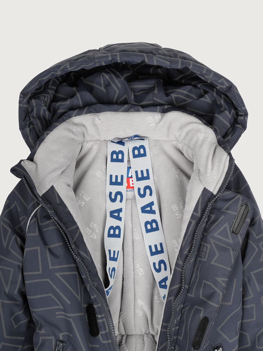 Комбинезон BASE by NIKASTYLE б8з10725 графит/черный - фото 18