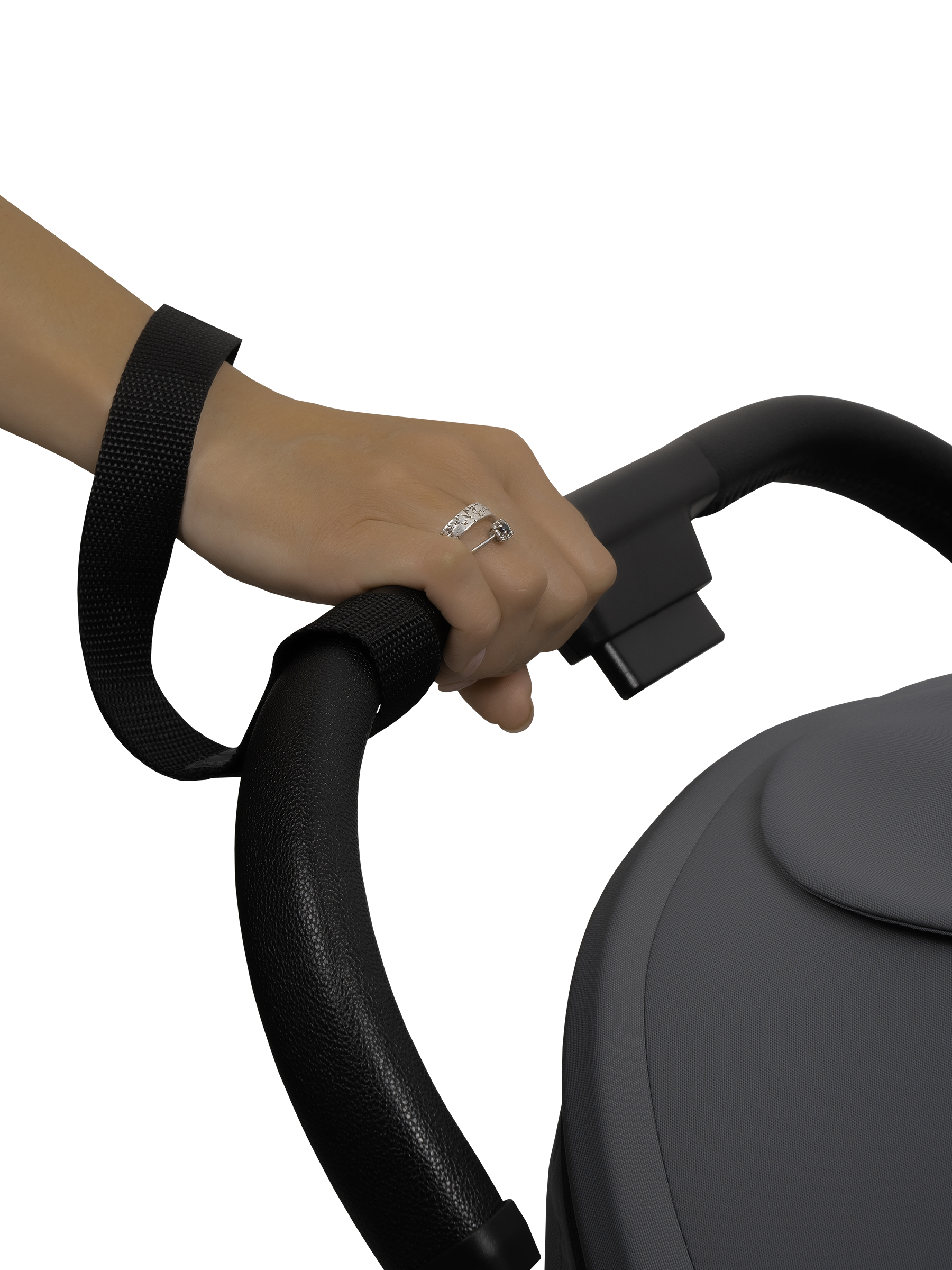 Коляска прогулочная JOVOLA Storm темно-серый - фото 28