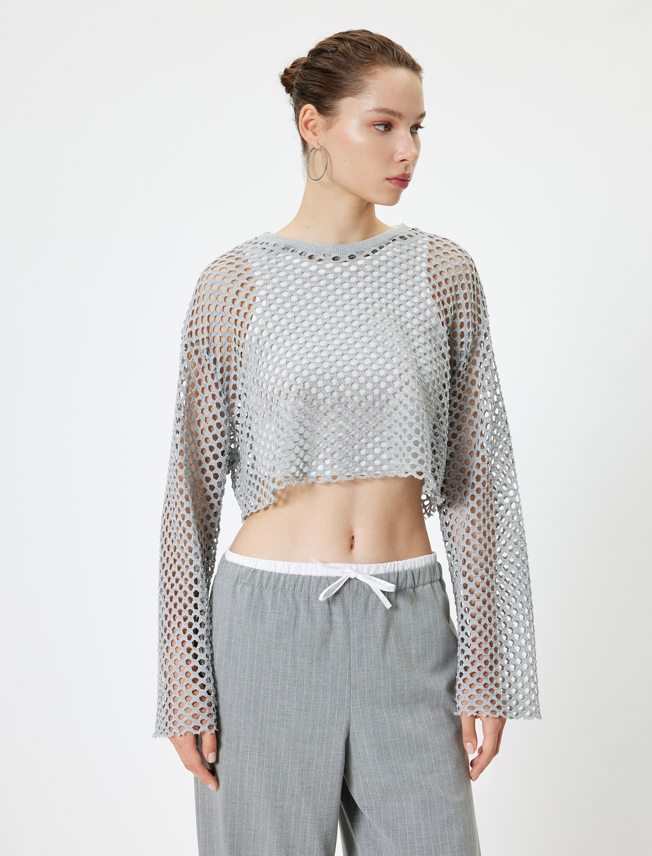 Лонгслив KOTON 5WAL10028IK031 - фото 3