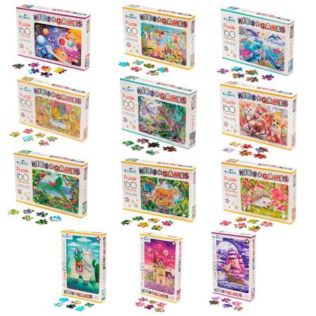 Пазл ORIGAMI Kids Games классический в ассортименте