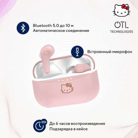 Наушники беспроводные OTL Technologies Hello Kitty