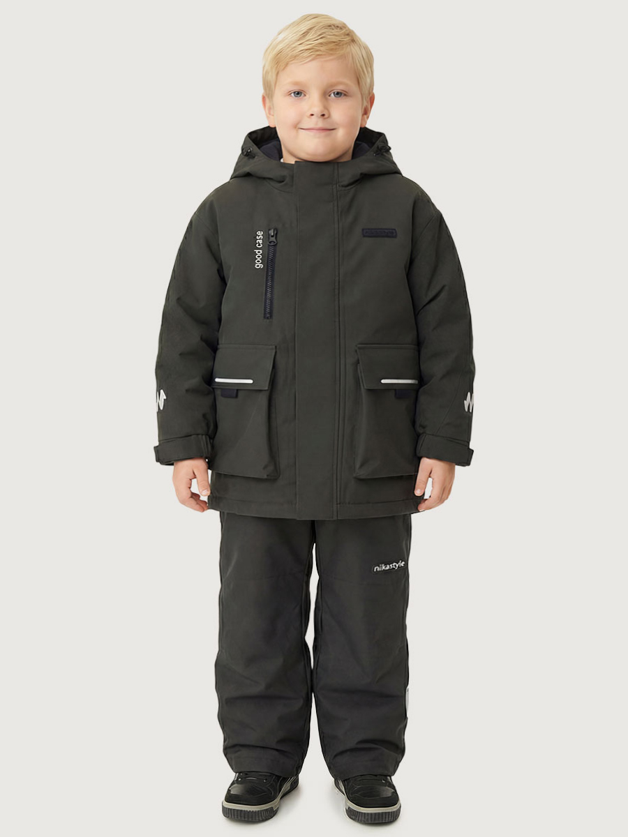 Изображение товара Куртка парка для мальчиков NIKASTYLE плюс сайз мембранная демисезонная Изображение товара Куртка парка для мальчиков NIKASTYLE плюс сайз мембранная демисезонная
