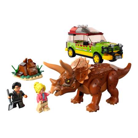 Конструктор LEGO Jurassic World Поиски Трицератопса 281 дет.
